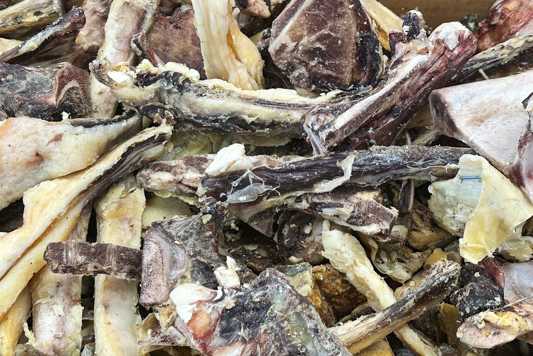 Dried Beef Bones - Mix 1kg