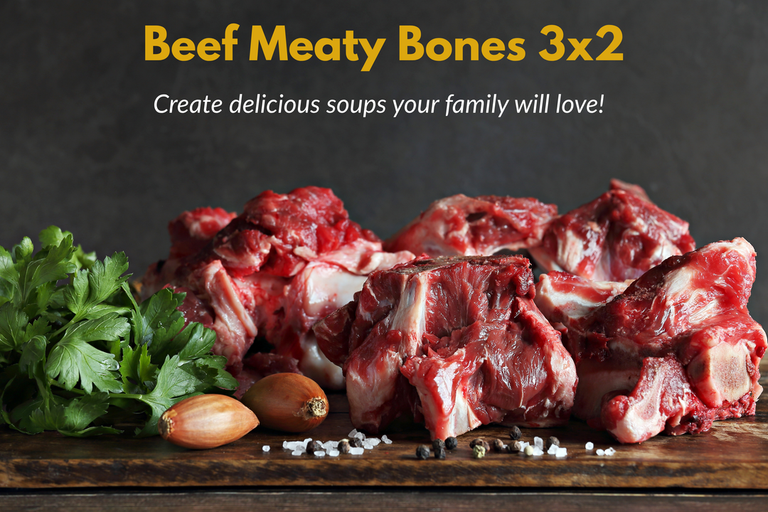 BEEF MEATY BONES 3x2-FROZEN