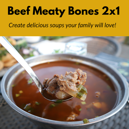 BEEF MEATY BONES 2X1